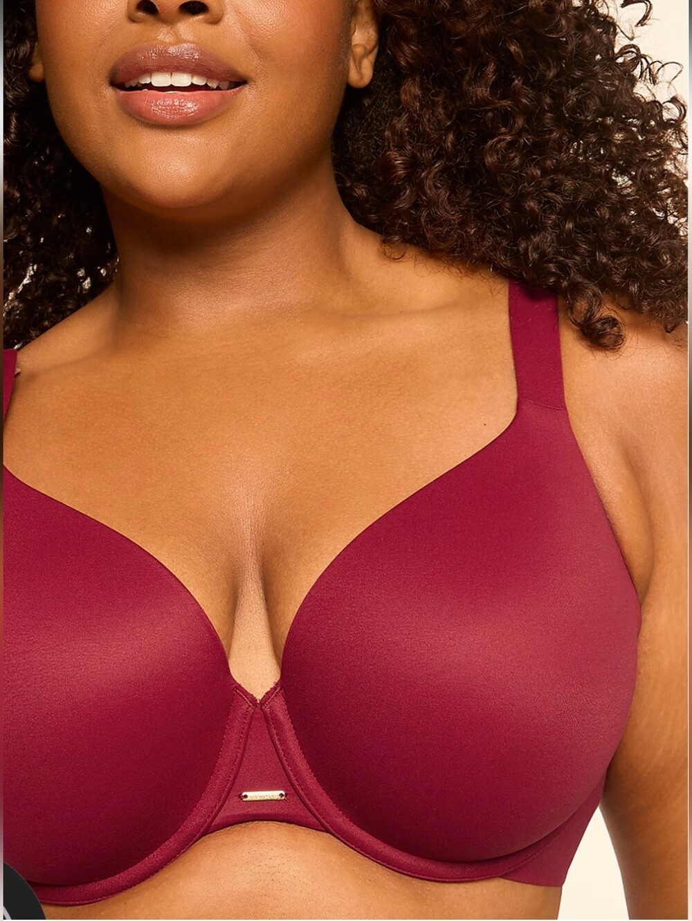 CACIQUE MODERN LUXE LIGHTLY LINED BALCONETTE PINK BRA
